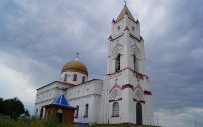 Колокольня Никольской церкви в Васильевке