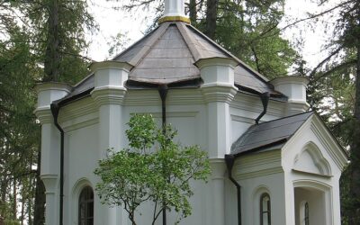 Часовня Крестных Страданий на Скитском острове Валаамского монстыря