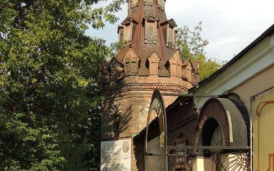 Башня ограды Преображенского богадельного дома (СВ)