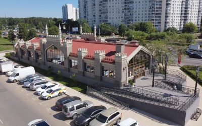 Ярмарочные павильоны в Бирюлево Восточном