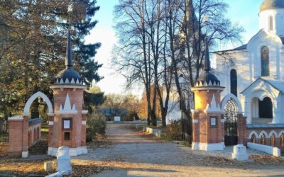 Ограда с воротами в Спасском-Прохорово