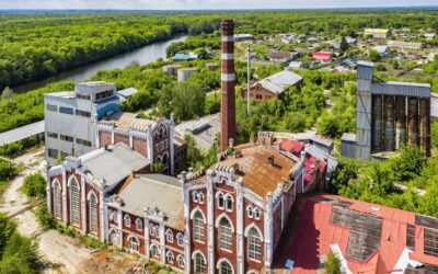 Винокуренный завод в имении К. К. Ушкова