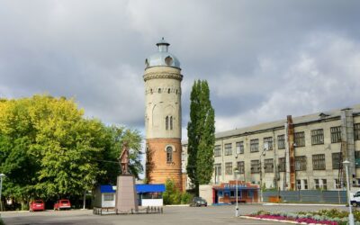 Водонапорная башня в Петровске