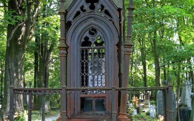 Усыпальница Ч. Берда на Смоленском лютеранском кладбище в Петербурге