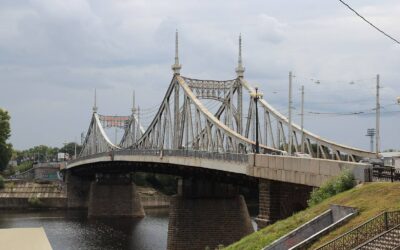 Старый Волжский мост в Твери (Староволжский мост)