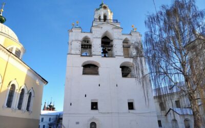 Звонница в Спасо-Преображенском монастыре